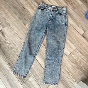 PacSun acid wash / light wash jeans